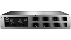 Eva6 ist eine analoge Stereo Endstufe in Class-H-Technik