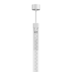 BEC_Deckenhalter_weiss_Lautsprecher_frontal